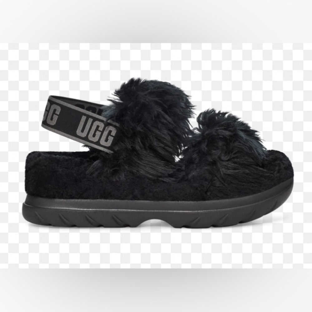 Fluff Sugar Ugg Black Shoes